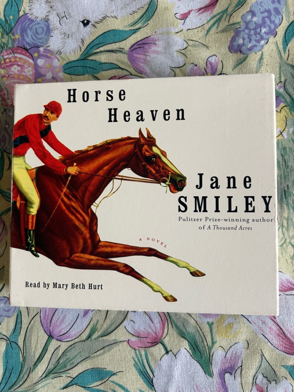 AUDIO BOOK- Horse Heaven by Jane Smiley (5 disc set)